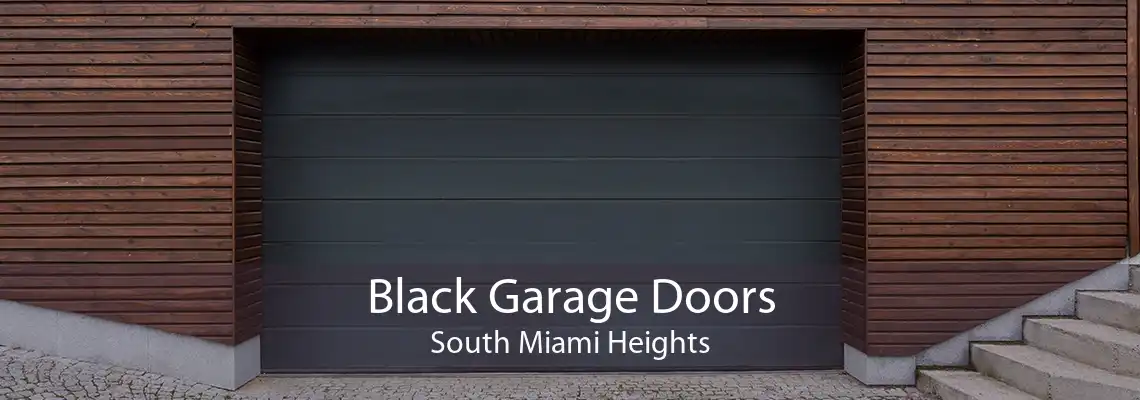 Black Garage Doors South Miami Heights