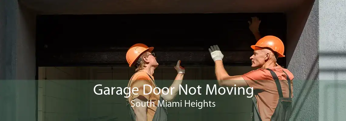 Garage Door Not Moving South Miami Heights